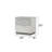 Mist Nightstand – Two-Tone High-Gloss Marble