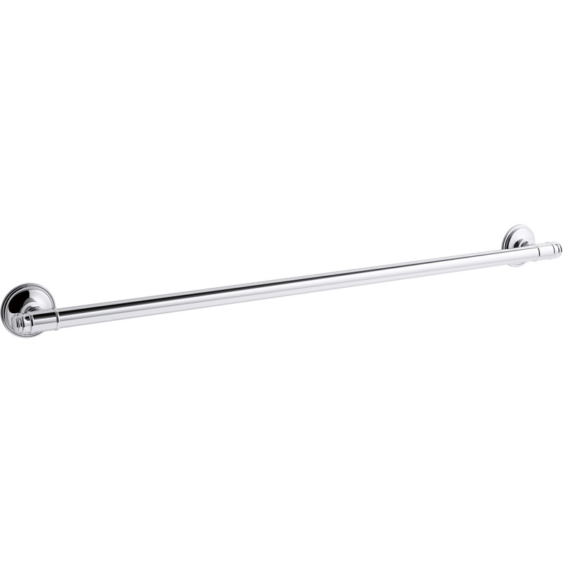 Eclectic Grab Bar, Polished Chrome, 42" W