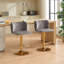 Tabourets de bar rembourrés en velours Classic-1127228560