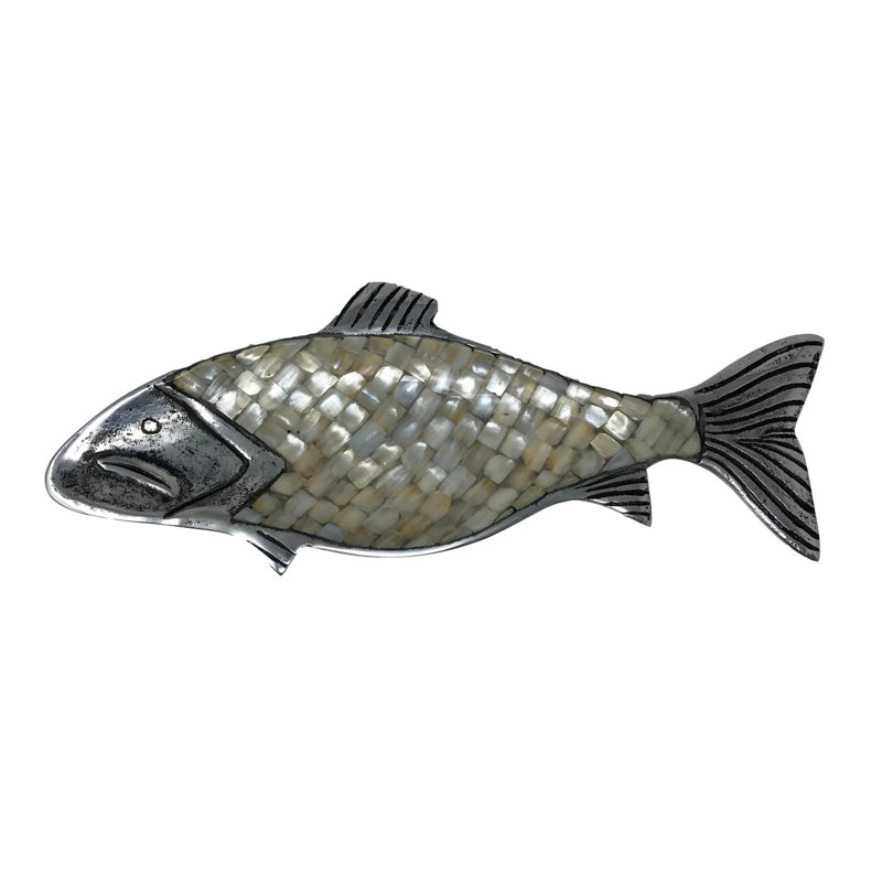 Plat de poisson en nacre