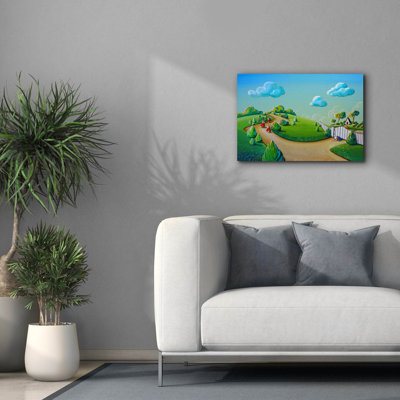 Peter Rabbit 3' by Cindy Thornton, Canvas Wall Art