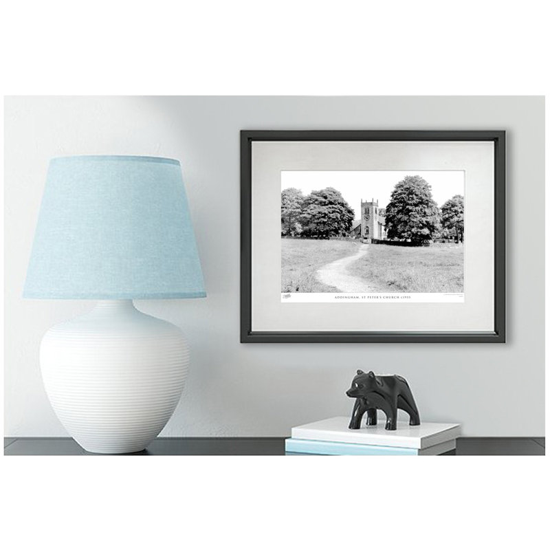 Addingham, St Peters Church C1955 - Single Picture Frame Print, 60cm H x 80cm W x 2.3cm D
