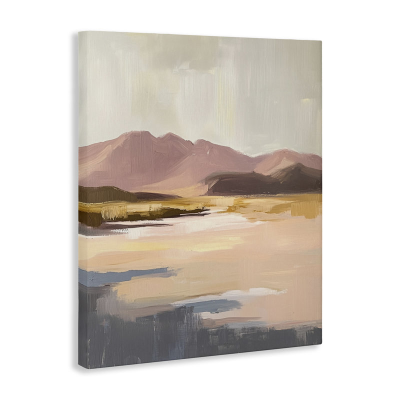 «Desert Mountain Sunrise», toile par Heidi Kuntz, H 48 po x l 36 po