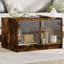 Coffee Table with Glass Doors 68 x 50 x 42 in.-683582673