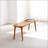 Natural Oak Wood for Dining Bench Table Bench for Living Room-968644760
