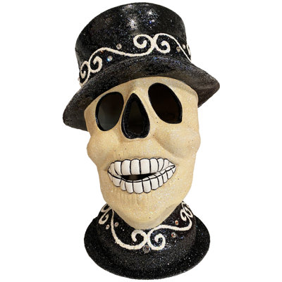  Skull Candy Container White Crystal Each