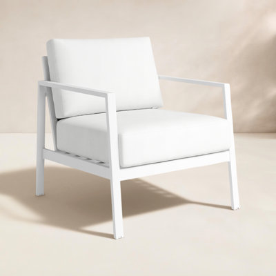 Armando Aluminum Outdoor Lounge Chair