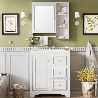 Armoire de salle de bain Thurmann