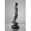 Statue en bronze de Lady Justice montée sur un marbre - Taille: L 14 po x l 16 po x H 32 po.