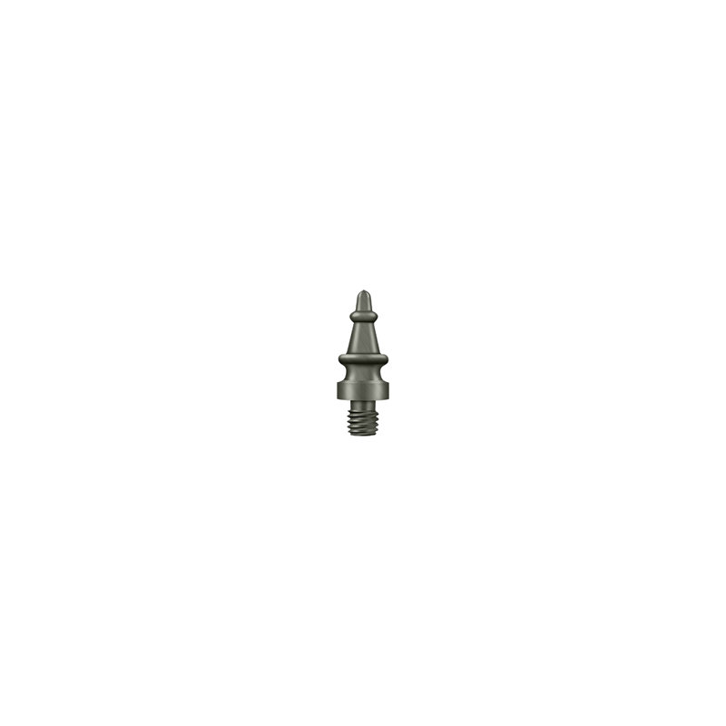 Deltana CHST26D Steeple Tip in Brushed Chrome, 22.22" H x 22.22" W, Antique Nickel