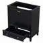 30" Bathroom Vanity Without Sink, Base Only, Multi-Functional Bathroom Cabinet With Doors And Drawer, Solid Frame And MDF Board