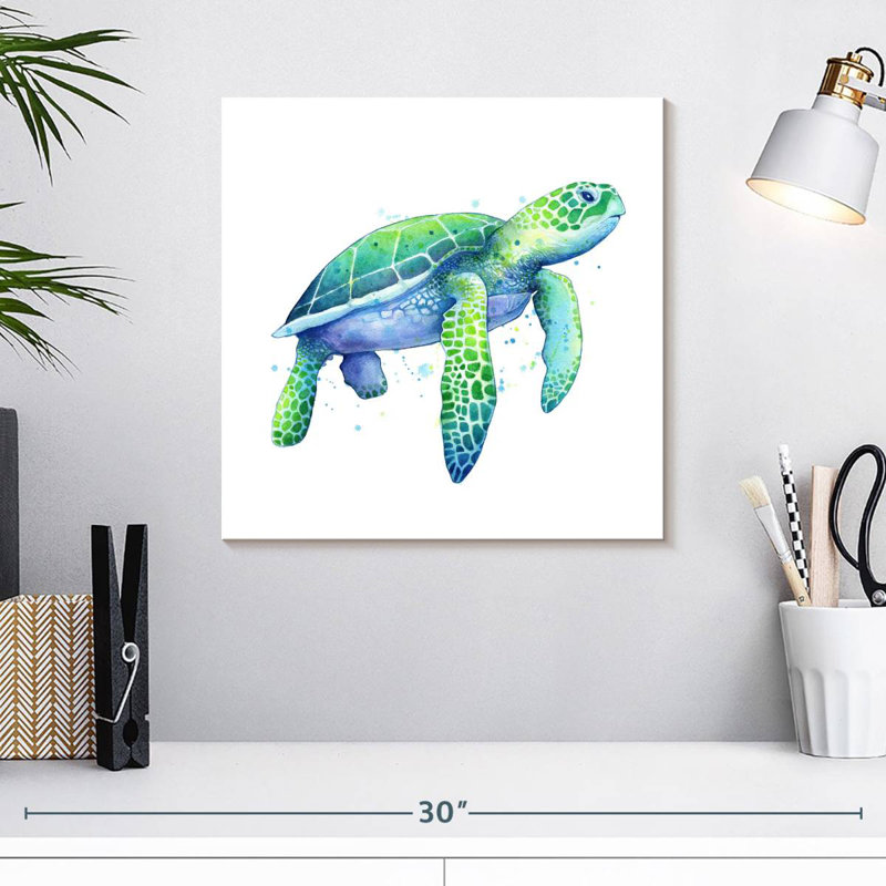 Crowle Sea Turtles, 16" H x 16" W