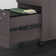 Studio C Corner Synthetic Laminate Reception Desk with Filing Cabinet