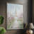 Paris Trees Framed Print - Solid Wood-623287214