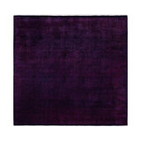 Overdyed One-of-a-Kind 8' 0" X 8' 3" Hand Knotted Area Rug