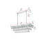 Lustre rectangulaire 36 pouces Iva-659206327