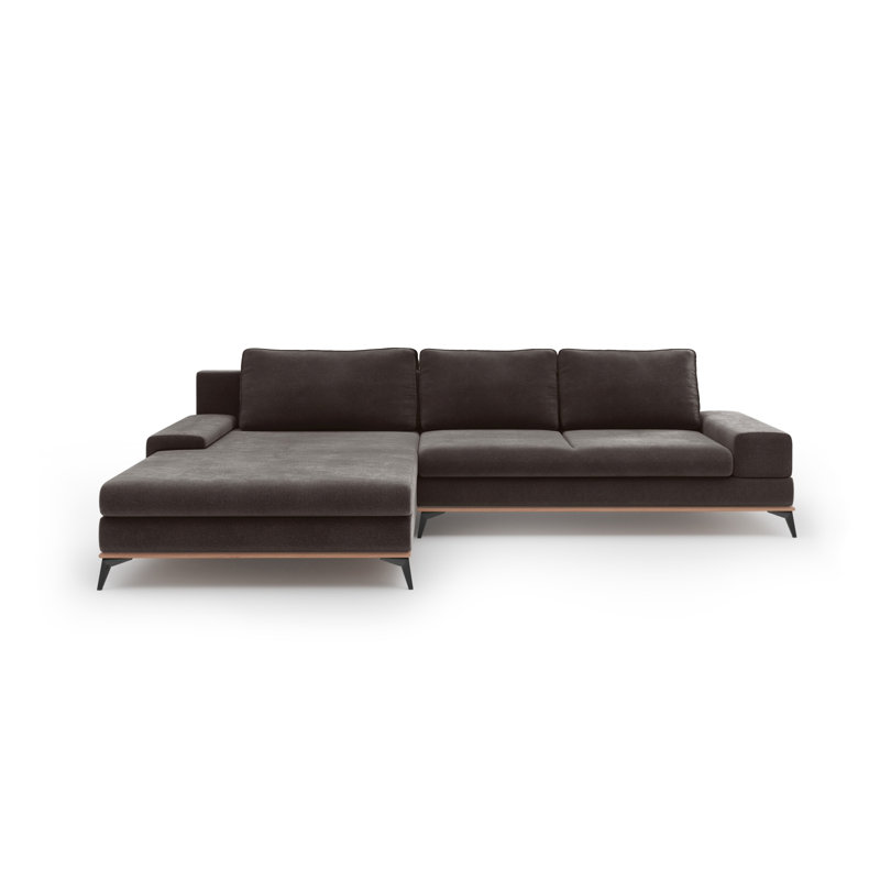 Cuiksa 5 Seater Sofa Bed, Left Hand Facing, Brown