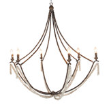 Nakita 6 - Light Candle Style Chandelier