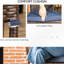 Chaises d'extérieur empilables avec coussins. 2. Crème / blanc Patio et pour un look magnifique