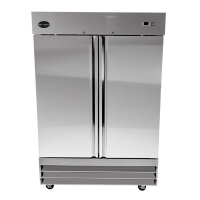 Réfrigérateur commercial en acier inoxydable de 54 po l 47 pi cu