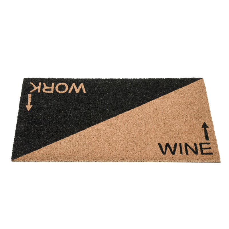 Tapis d'entrée antidérapant pour l'extérieur 32 "x 16" Augusta