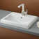 Cheviot Products 17.125'' White Vitreous China Rectangular Bathroom Sink with Overflow