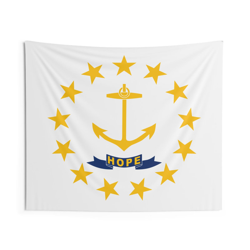 Tapisserie en polyester, H 88 po x l 104 po