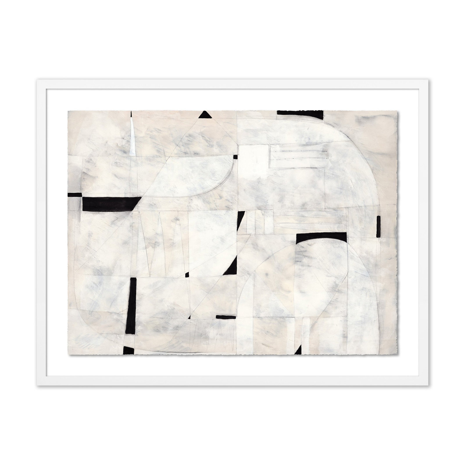 Another Dream by Jess Engle, 37.5" H x 48" W, White Maple Framed