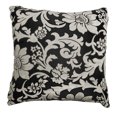 Adrien Lewis Floral Reversible Throw Pillow
