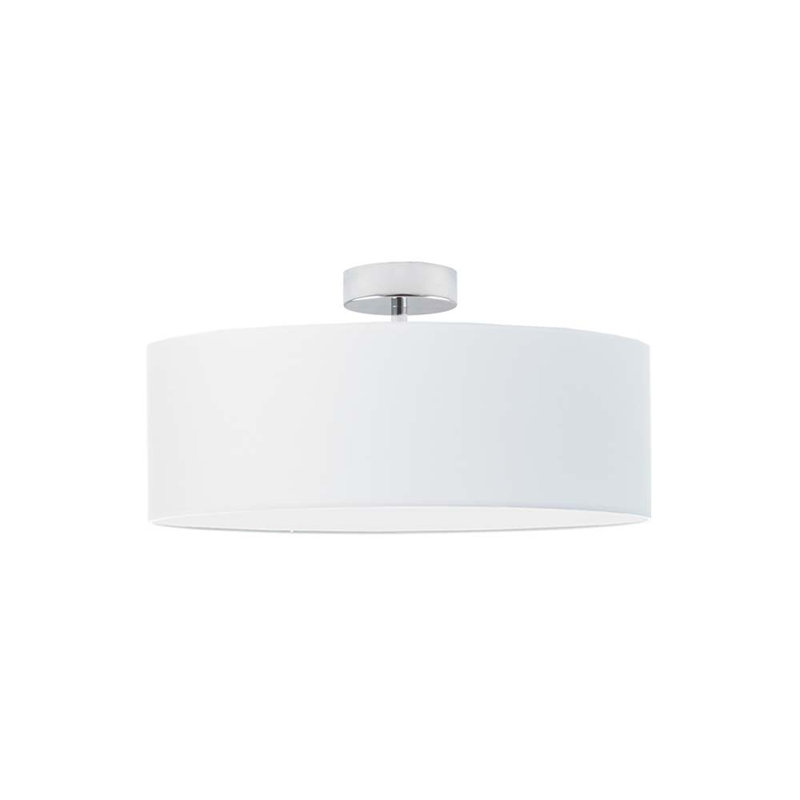 Audriona Semi Flush Mount, Bottle Green, 30cm H x 50cm W x 50cm D, Chrome