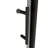 38-42" W X 71" H Piovt Swing Glass Shower Door,Pivot Frame Sliding Shower Door With 1/4"(6Mm) Clear SGCC Tempered Glass,Matte Black Finish Shower Doors,Reversible Installation-123210258