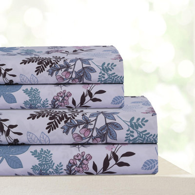 Ensemble de draps en coton de qualité égyptienne 400 fils