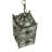 Regitze 1 - Light Verdigris Square/Rectangle Pendant