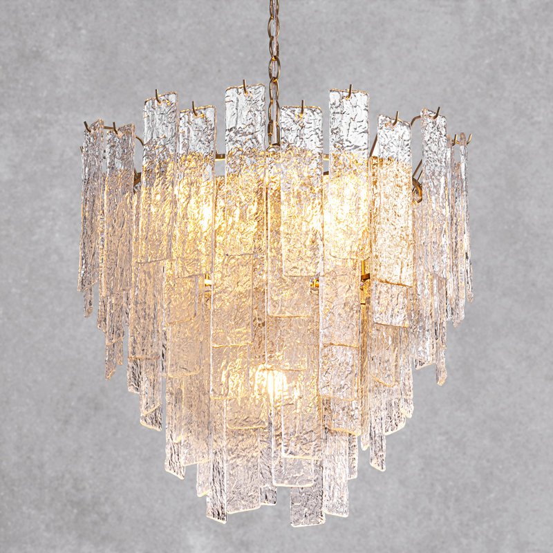 Mesmer Iron 9-Light Chandelier