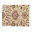 Wool Oriental Area Rug in Ivory/Rose