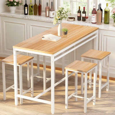 Ensemble de table de bar 5 pièces