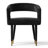 46"-83" Modern Extendable Dining Table Set With Upholstered Chairs, Round To Oval Pedestal Dining Set For 4–8 People-1018997836-1018997835