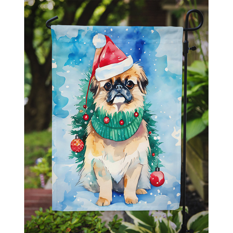 Drapeau de jardin en polyester , H 15,5 po x l 11,25 po