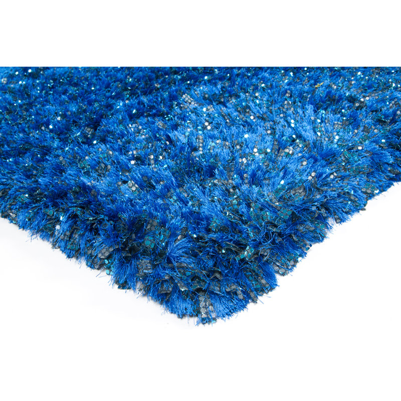 Tapis bleu area Berinda, 5 pi x 7 pi 6 po