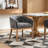 Modern Upholstered Barrel Dining Chairs-1026254871