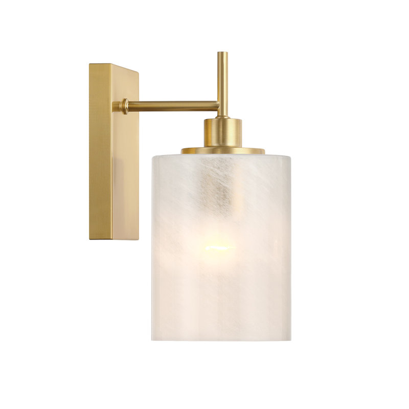 Applique murale 1 lumière Volkward, Laiton naturel