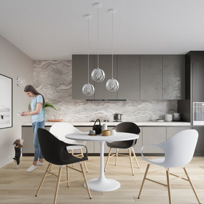 Pendant lamp Bernia 3P white