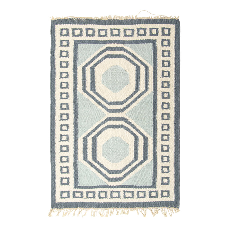 One-of-a-Kind 2'x3' Hand Knotted Area Rug