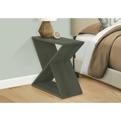 Table de chevet, table d'appoint, table d'angle, table de chevet, table étroite, petite table, chambre à coucher, salon