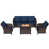 Dark Blue is out of stock selected