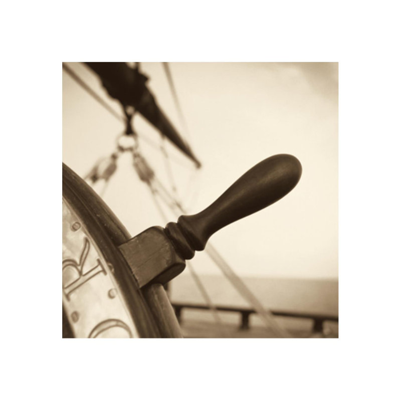 «Nautical Aspect I» par Michael Kahn - photographie, Couche de verre, H 24 po x l 24 po