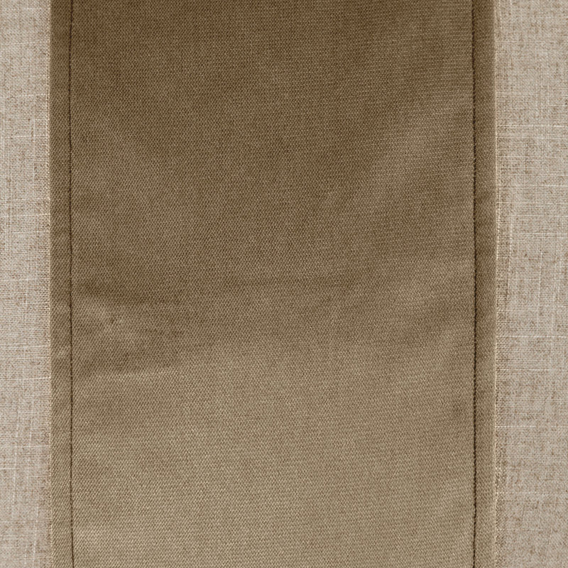 Jefferson Band Pillow Cover & Insert, Otter, Square 24"