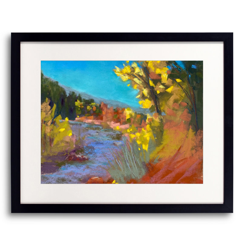 Cottonwood Country par Dina Gardner, 24" H x 30" W