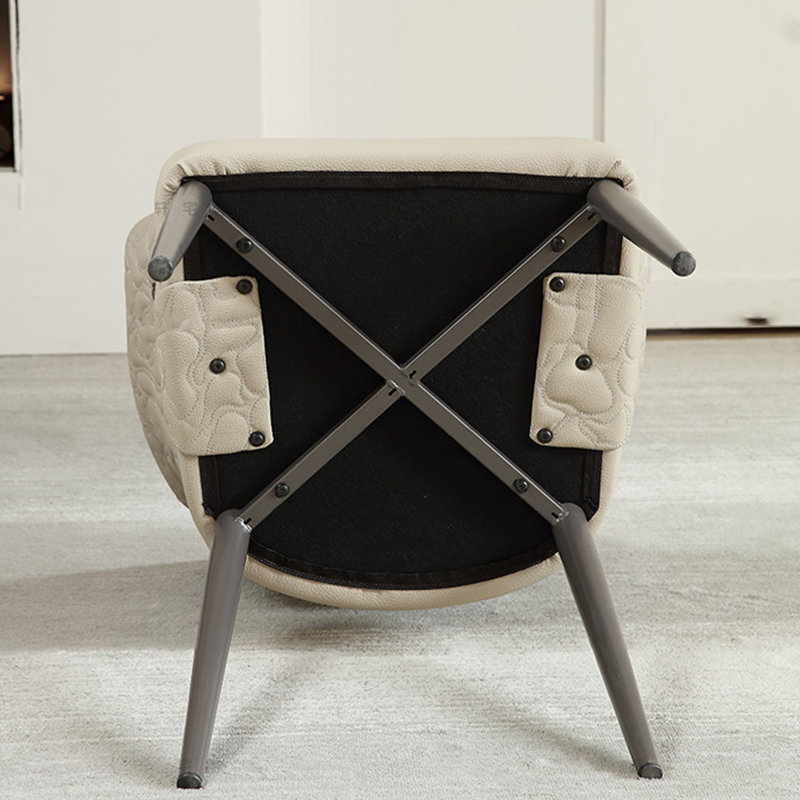 Chaise avec accoudoirs à dossier uni kaki (ensemble de 2), Khaki