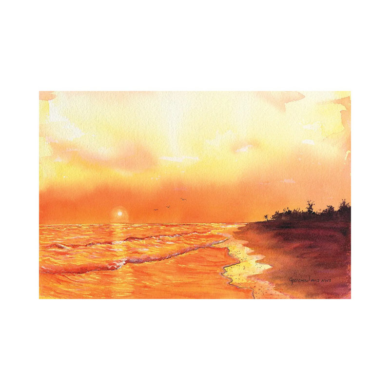 Glow by Christine Reichow - Wrapped Canvas Gallery-Wrapped Canvas Giclée, 20.32 cm H x 30.48 cm W